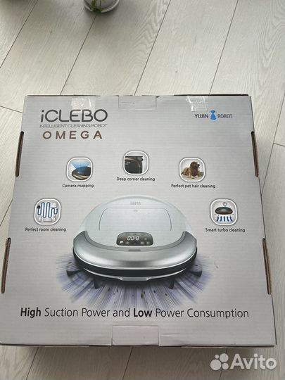 Робот пылесос iclebo omega