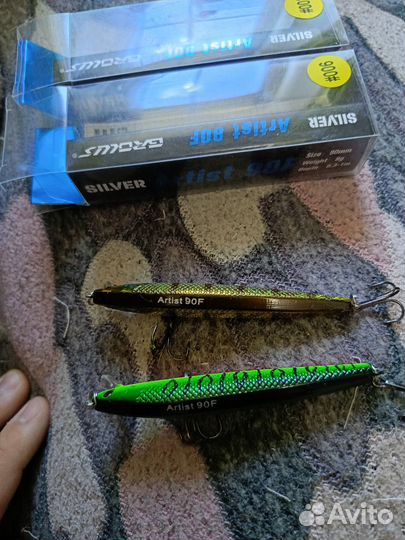 Воблер Artist 90F