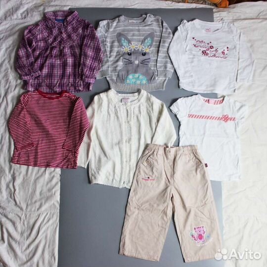 Вещи пакетом на девочку 92-98