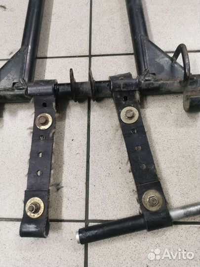 Рычаг передний с ремешками brp mxz renegade 1000