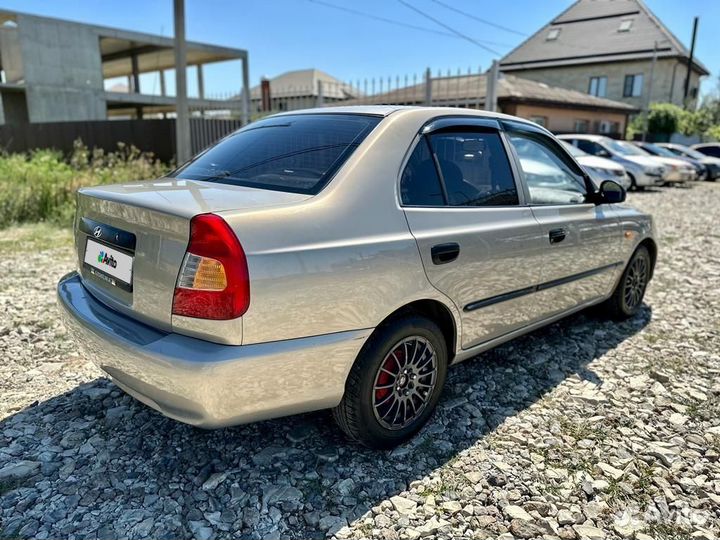 Hyundai Accent 1.5 МТ, 2007, 256 000 км