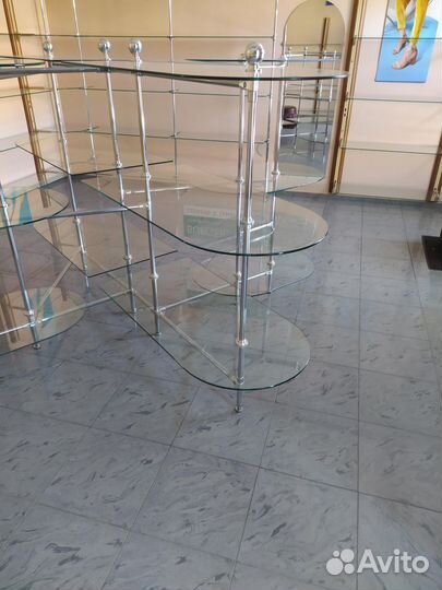 Полки стеклянные