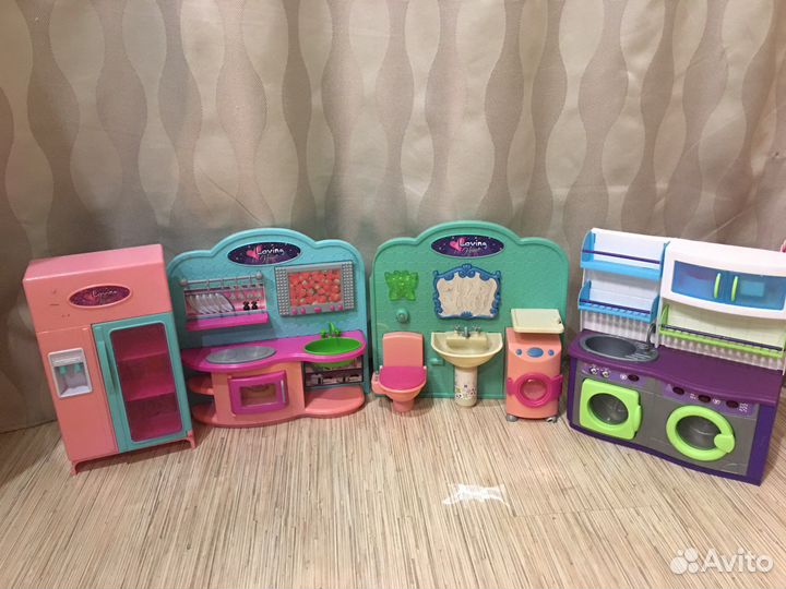 Инрушки кухня, ванная комната, шкаф