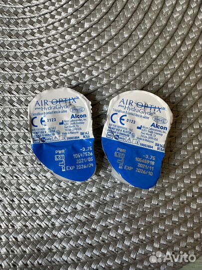 Контактные линзы AIR optix plus