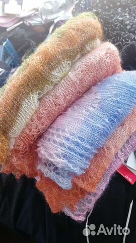 Оренбургский пуховый платок