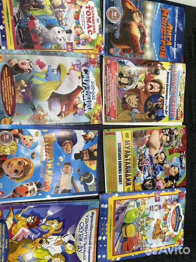 Dvd диски мультфильмы
