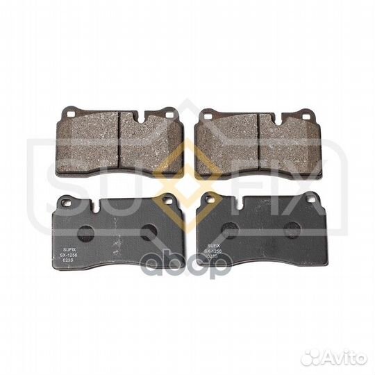 Колодки тормозные дисковые перед прав/лев S