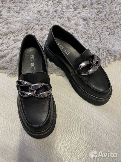 Лоферы женские натуральная кожа 36 размер