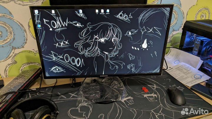 Монитор Samsung 24 ips full hd