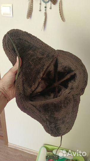 Шапка-ушанка детская натуральная мех овчины