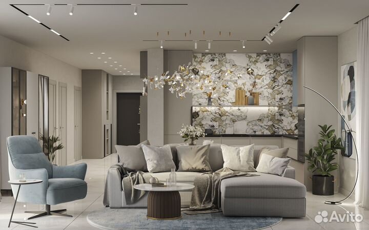 Дизайн интерьера. Полный цикл