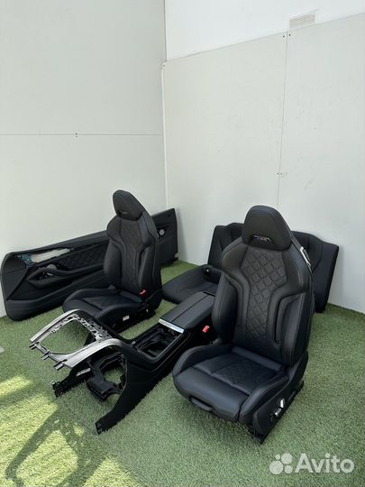 Bmw m8 f92 8 g14 g15 салон сиденья ковши