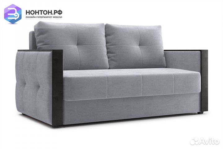 Диван еврокнижка Инсайд серый