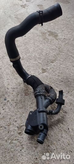 Корпус термостата с патрубком Фольксваген, Шкода