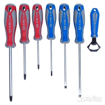 Набор отверток в коробке, 6 предметов