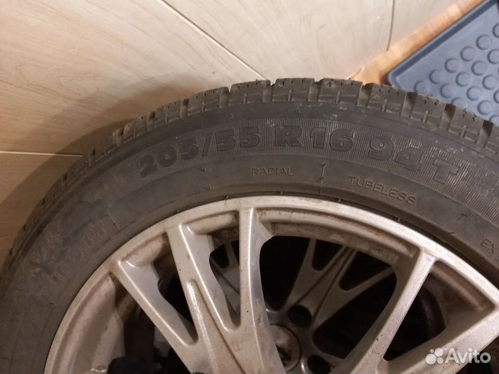 Комплект зимних колёс r16 205 55