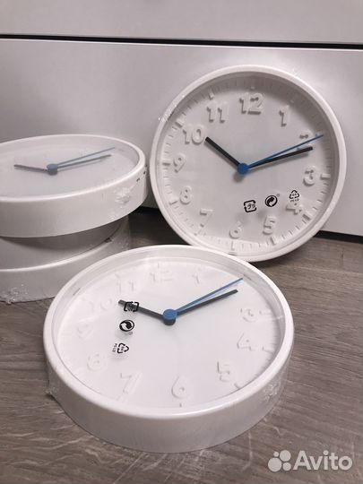 Часы настенные кварцевые икеа стомма новые