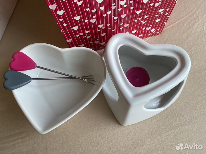 Новый набор для фондю из керамики