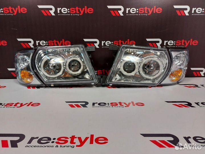 Фары Nissan Patrol 61 LED Светлые