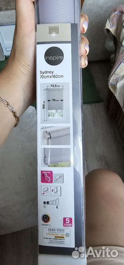 Рулонная штора новая