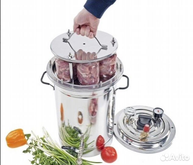 Автоклав Булат на 18 литров, нерж.сталь