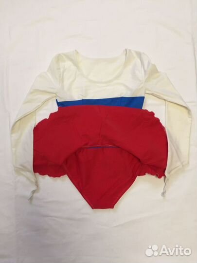 Купальник с юбкой для танцев