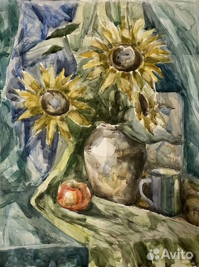 Картина «подсолнухи»