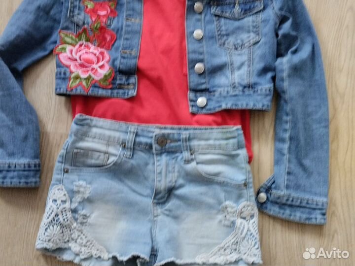 Вещи для девочки 128-134-140. По - отдельности
