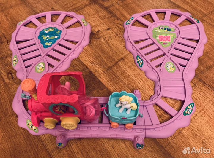Игрушка железная дорога my little pony