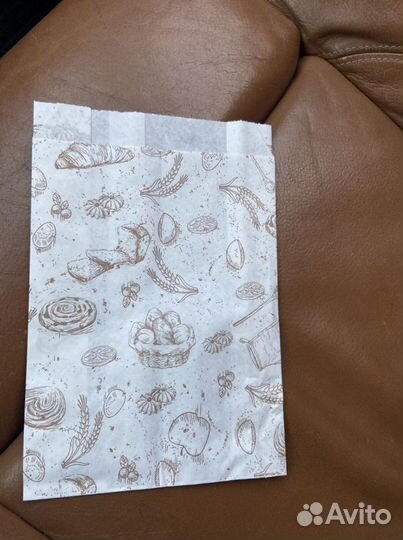 Пакты бумажные крафт для булочек