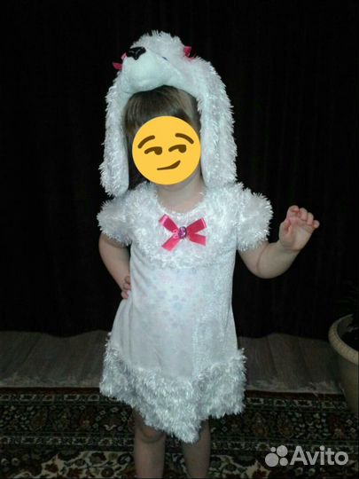 Новогодний костюм пуделя