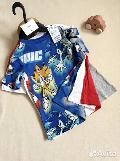 Футболка Sonic H&M 110/116
