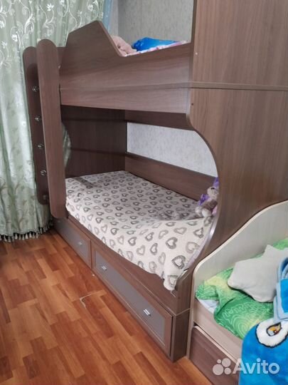 Двухъярусная кровать бу