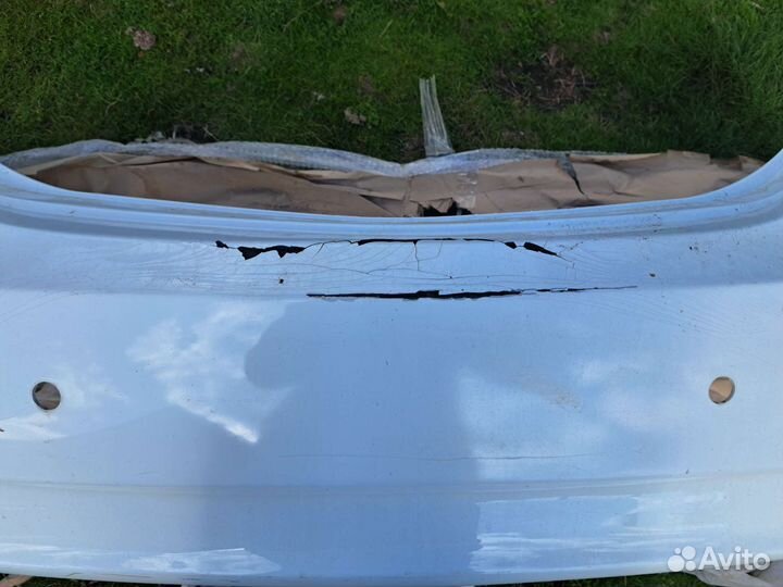 Бампер задний solaris 2014