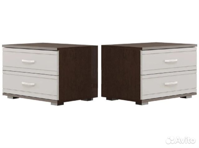 Тумбы прикроватные 2 шт. Афина