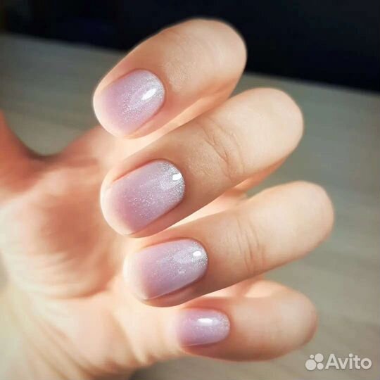 Маникюр укрепление гелем