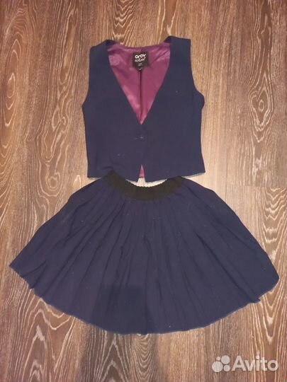 Синяя школьная форма