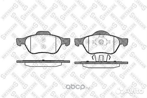 Колодка торм. Renault Megane II перед