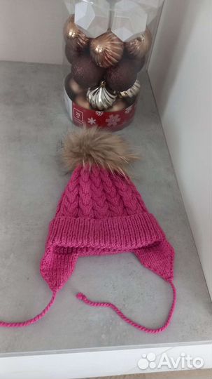 Шапка детская зимняя новая