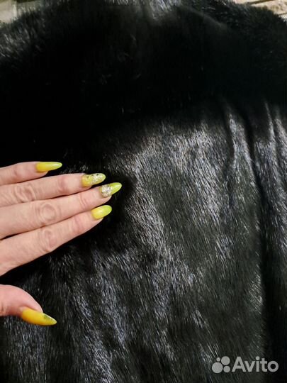 Шуба норковая 48р Алеф