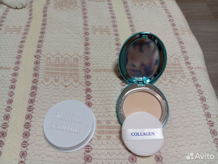 Пудра + тональный крем