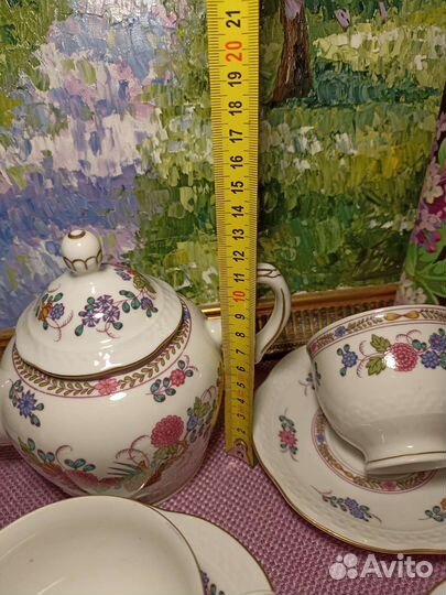 Чайный сервиз ГДР «Volkstedt. Pastorale»
