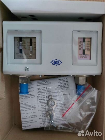 Реле давления двублочное alco PS2-A7A