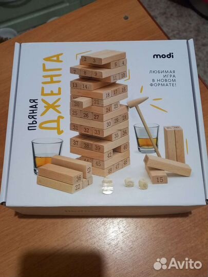 Настольная игра Пьяная Дженга