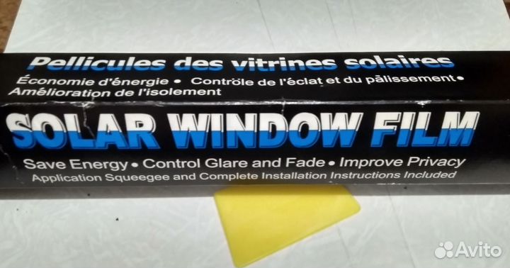 Тонировочная пленка solar window film 75*300