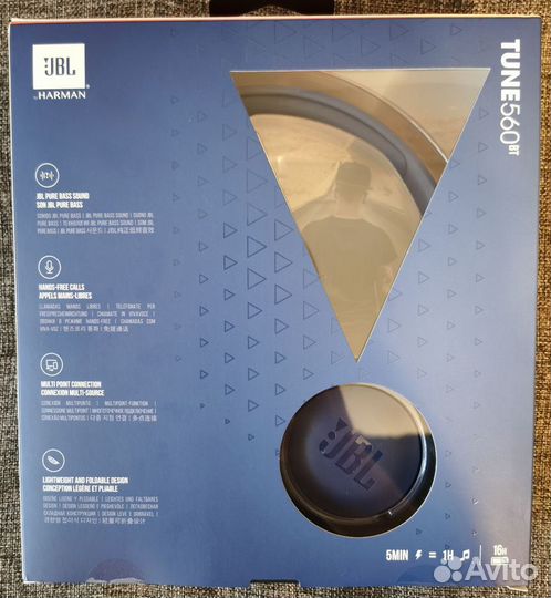 Беспроводные наушники jbl tune 560bt (новые)