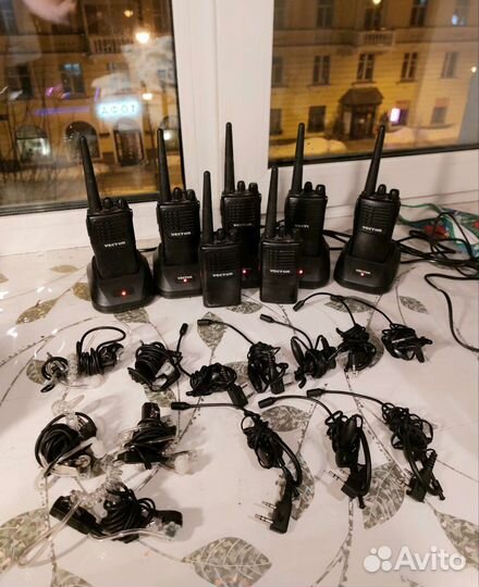 Рация Vector vt 44 Master цена за 7 шт