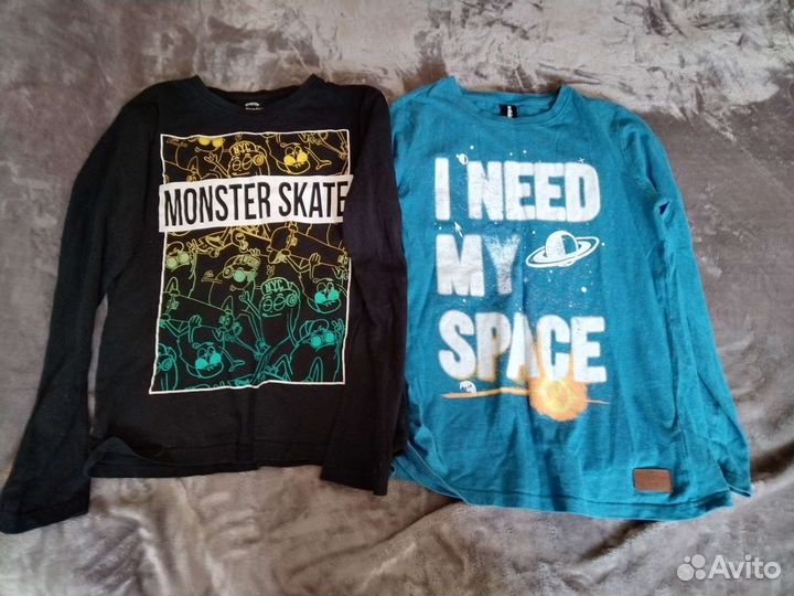 Вещи пакетом на мальчика рост 140