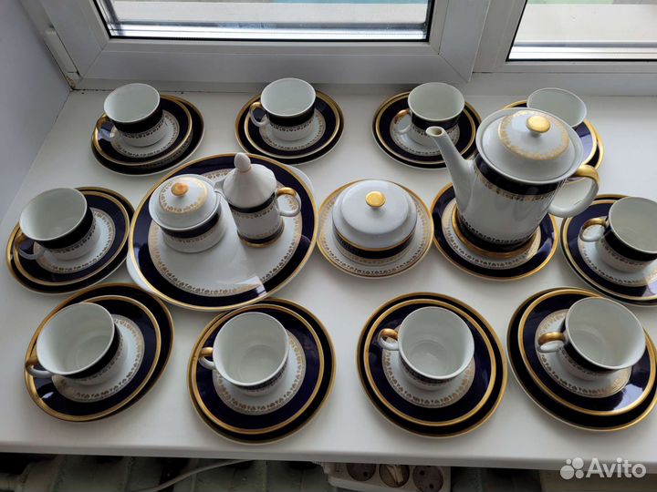 Чешский чайный сервиз