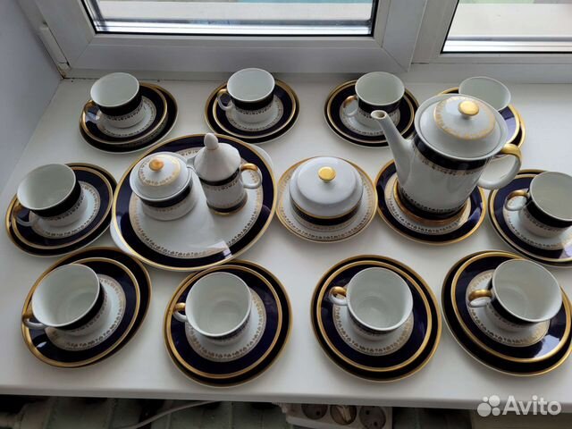 Чешский чайный сервиз